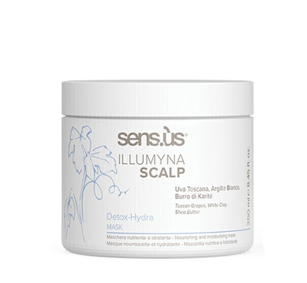 SENSUS ILLUMYNA SCALP DETOX-HYDRA  MASK 250ML 