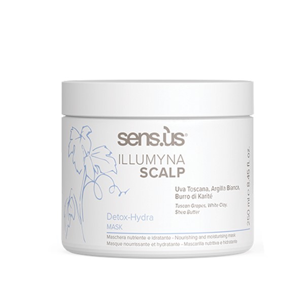 SENSUS ILLUMYNA SCALP DETOX-HYDRA  MASK 250ML 