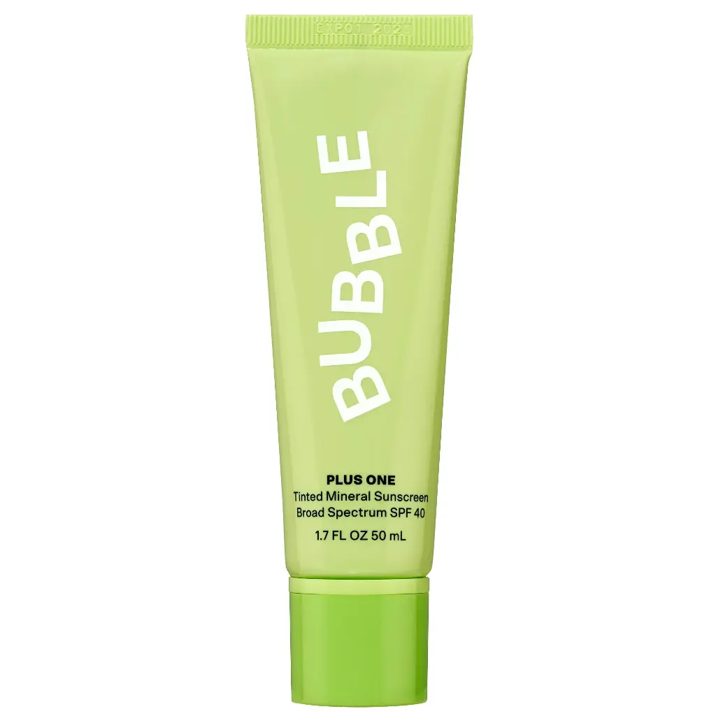 BUBBLE PLUS ONE TINTED MINERAL SPF 40