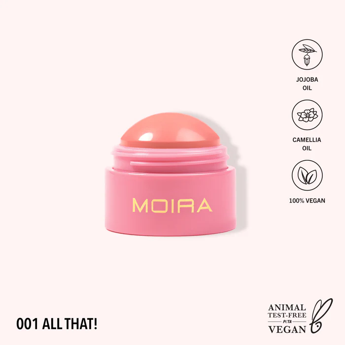 MOIRA SOFT BLUSH BALM 001 ALL THAT!