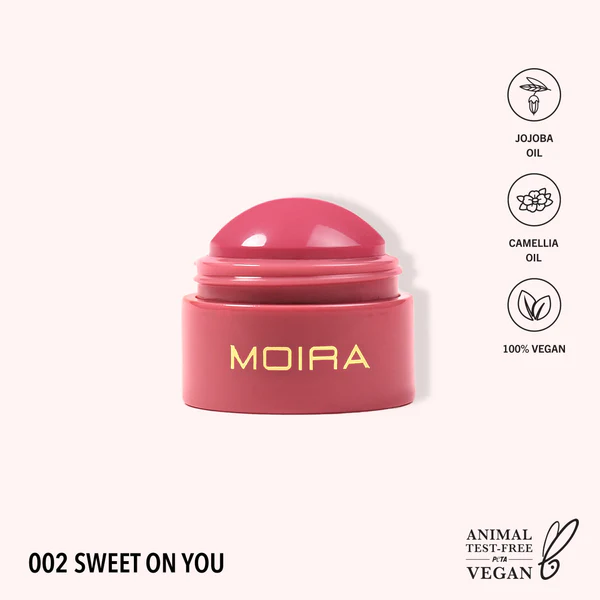 MOIRA SOFT BLUSH BALM  002 SWEET ON YOU