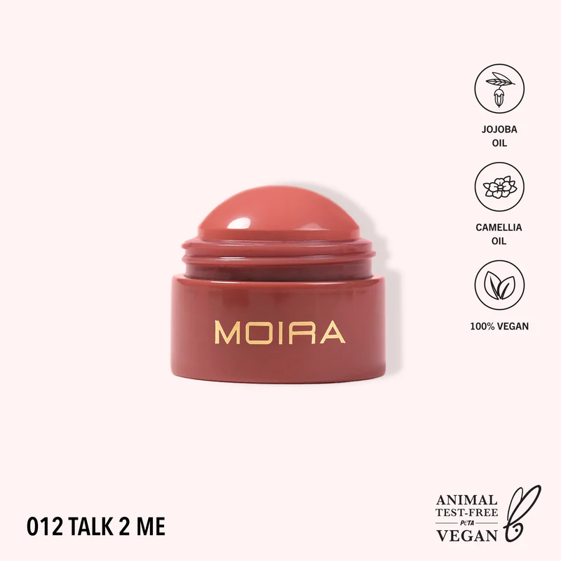 MOIRA SOFT BLUSH BALM 012 TALK 2 ME 