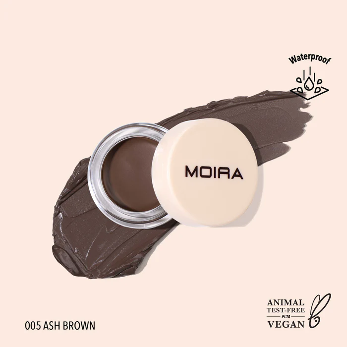 MOIRA DEFINE & SCULPT BROW POMADE 05 ASH BROWN