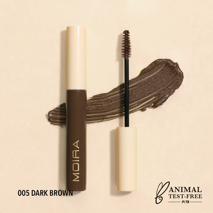 MOIRA BROW DEFYING MASCARA 05 DARK BROWN 