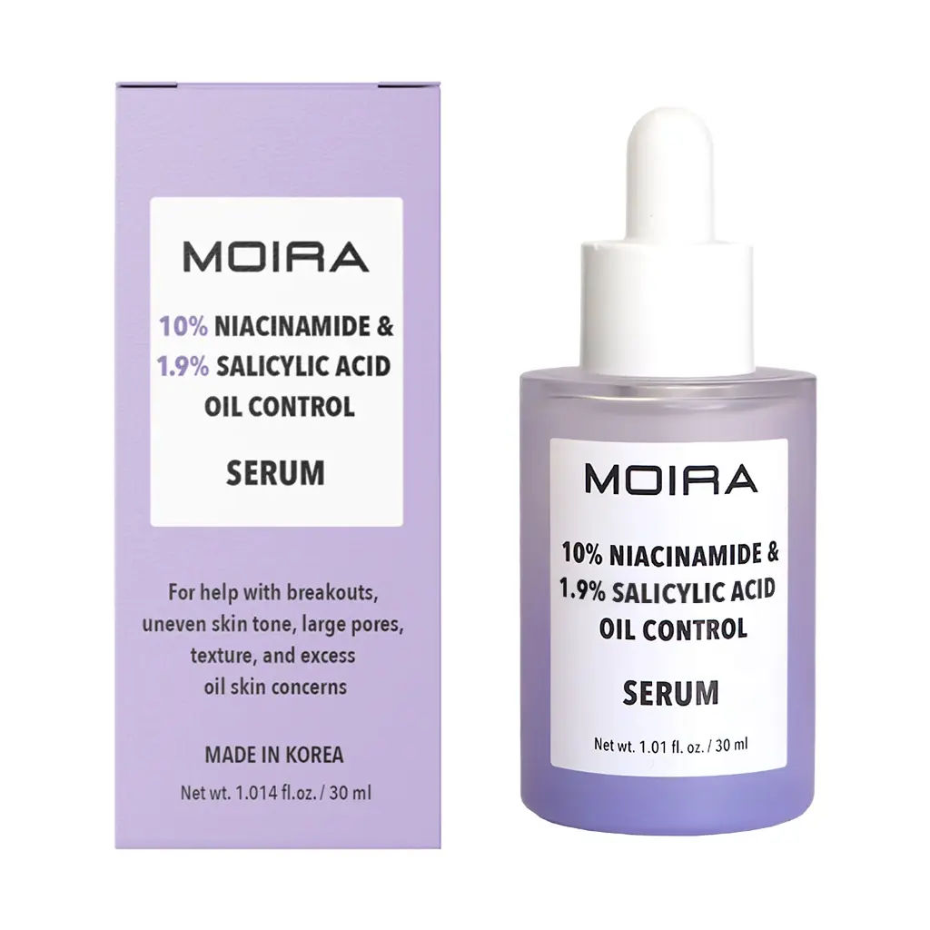 MOIRA 10% NIACINAMIDA & 1.9% SALICYLIC ACID OIL CONTROL SERUM 