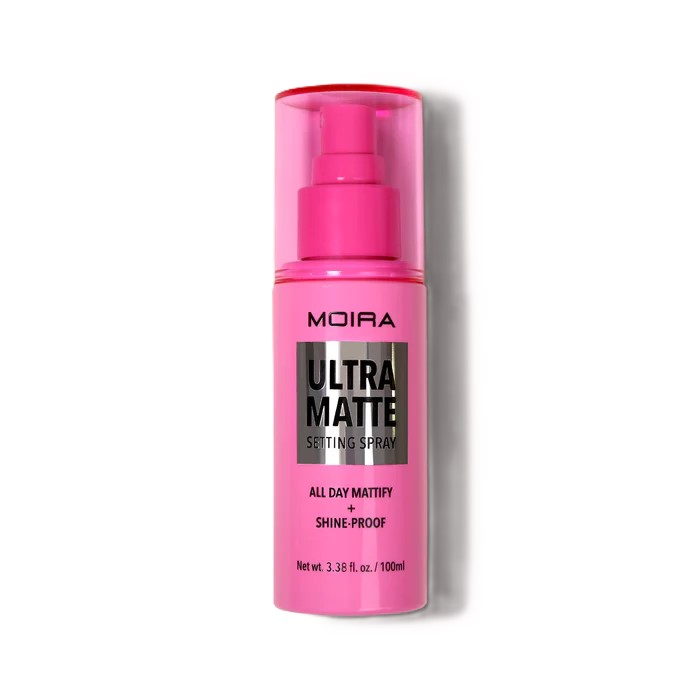 MOIRA ULTRA MATTE SETTING SPRAY ALL DAY MATTIFYING+SHINE-POOF 