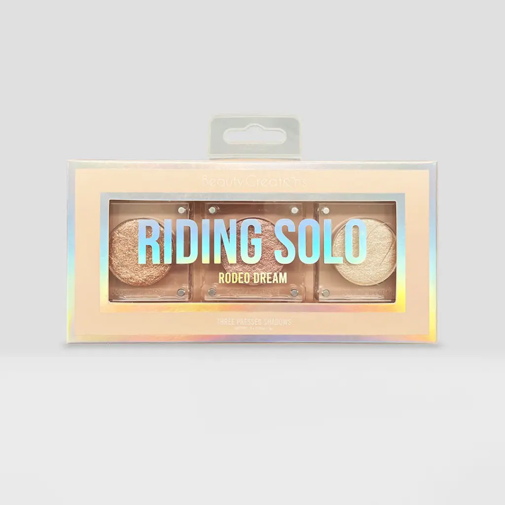 BEAUTY CREATIONS RIDING SOLO RODEO DREAM THREE PRESSED SHADOWS 