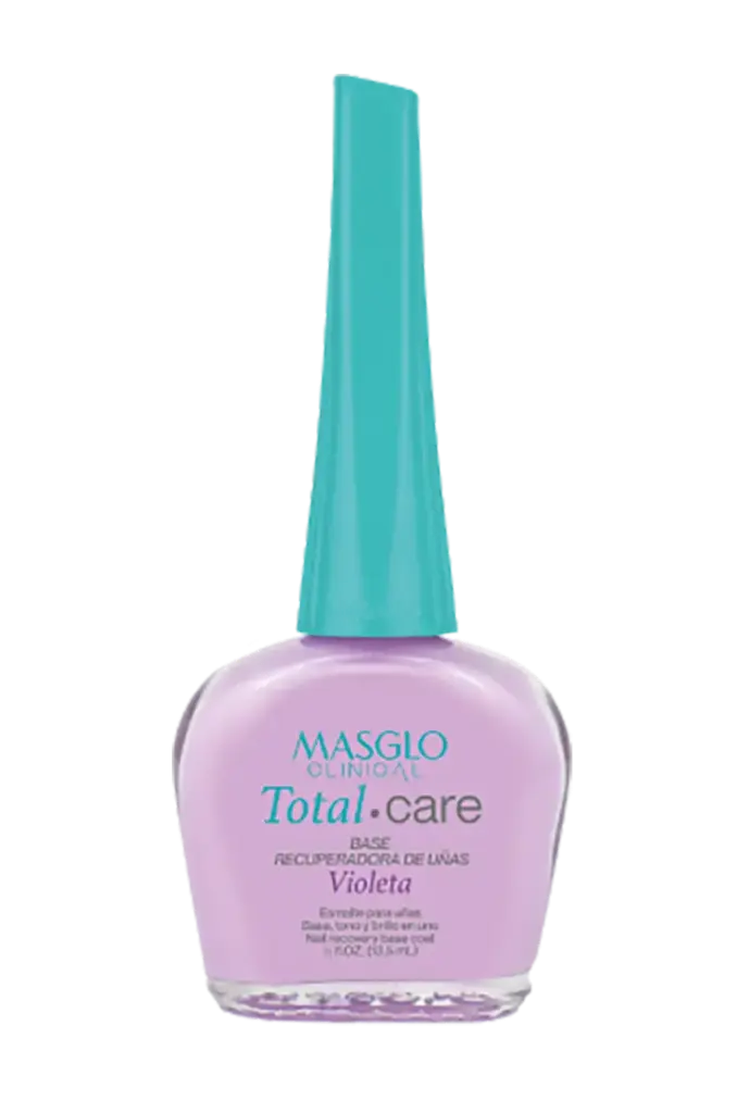 MASGLO CLINICAL TOTAL CARE BASE RECUPERADORA DE UÑAS VIOLETA  