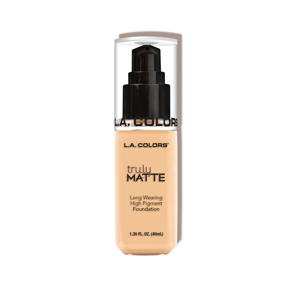 L.A COLORS TRULY MATTE FOUNDATION 