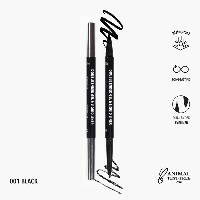 MOIRA DOUBLE ENDED GEL & LIQUID LINER 