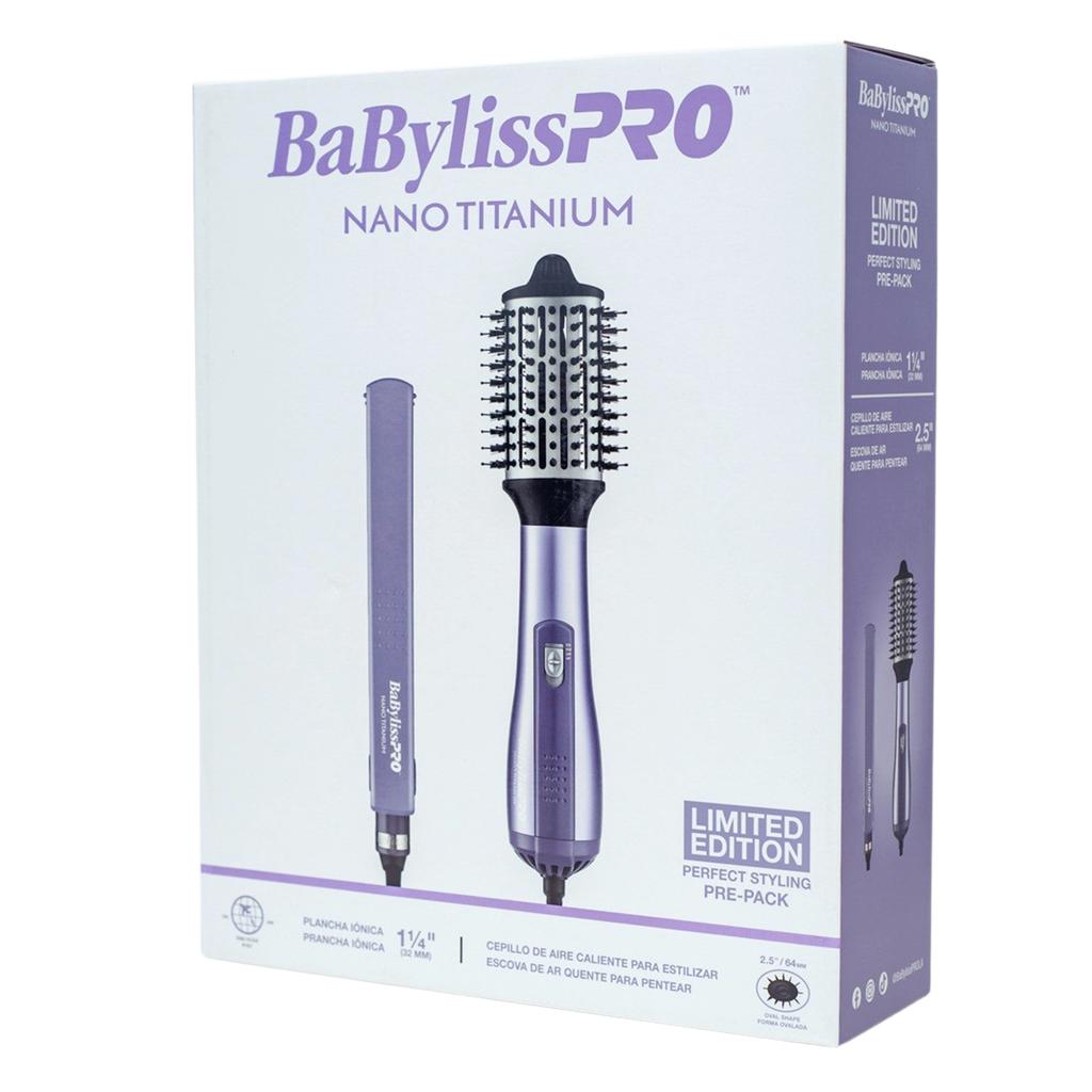 BABYLISSPRO NANO TITANIUM PERFECT STYLING PRE-PACK