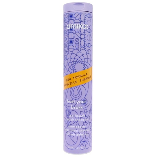 AMIKA BUST YOUR BRASS COOL BLONDE REPAIR SHAMPOO 300ML
