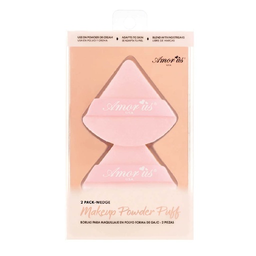 AMOR US 3 PACK-WEDGE MAKEUP POWDER PUFF