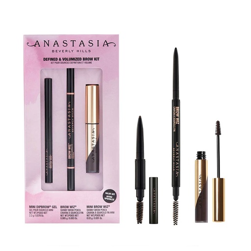 ANASTASIA  DEFINED & VOLUMIZED BROW KIT EBONY