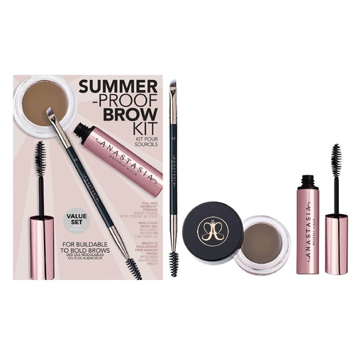 ANASTASIA BH SUMMER PROOF BROW KIT MEDIUM BROWN