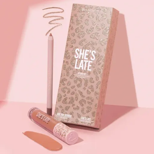 BC SHE'S LATE LIP DUO SET