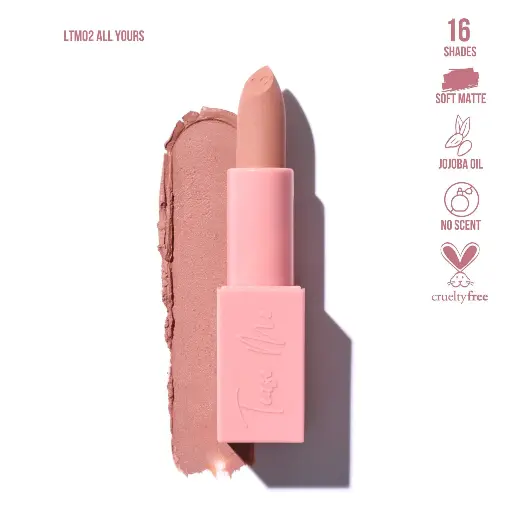 BC TEASE ME SOFT MATTE LIPSTICK ALL YOURS