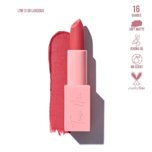 BC TEASE ME SOFT MATTE LIPSTICK SO LUSCIOUS