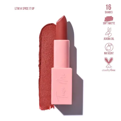 BC TEASE ME SOFT MATTE LIPSTICK SPICE IT UP