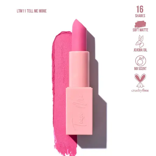 BC TEASE ME SOFT MATTE LIPSTICK TELL ME MORE