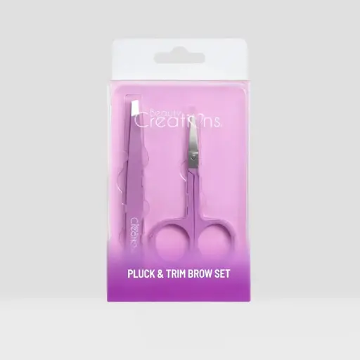BEAUTY CREATIONS PLUCK & TRIM BROW SET