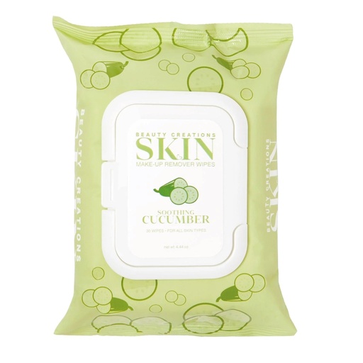 BEAUTY CREATIONS SKIN MAKEUP REMOVER WIPES CUCUMBER