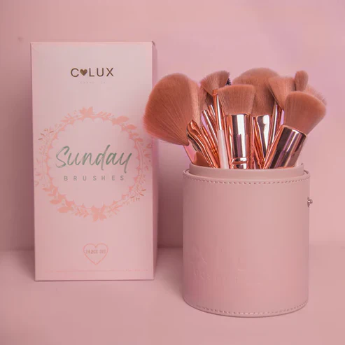 C. LUX SUNDAY BRUSHES 24 PCS