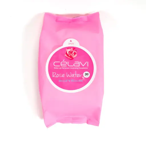 CELAVE TOALLITAS DESMAQUILLANTES ROSE WATER