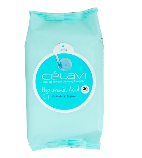 CELAVI TOALLITAS DESMAQUILLANTES HYALURONIC ACID