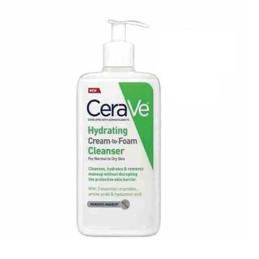 CERAVE HYDRATING CREAM TO FOAM CLEANSER 237ML