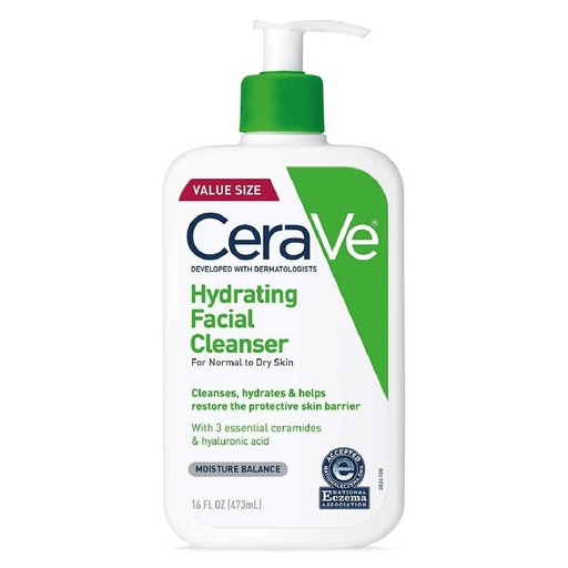 CERAVE HYDRATING FACIAL CLEANSER 473ML