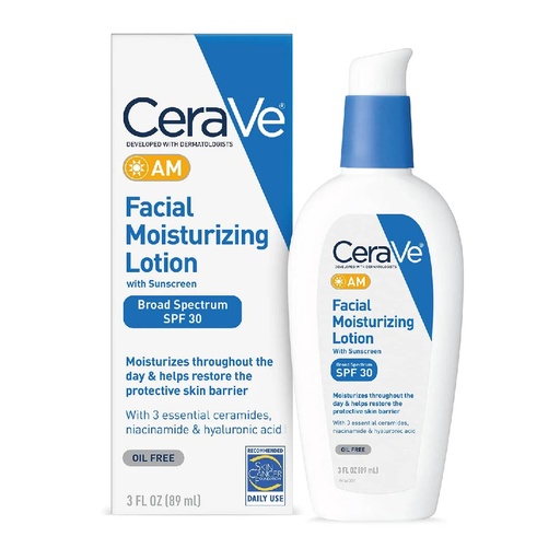 CERAVE MOISURIZING LOTION AM 89 ML