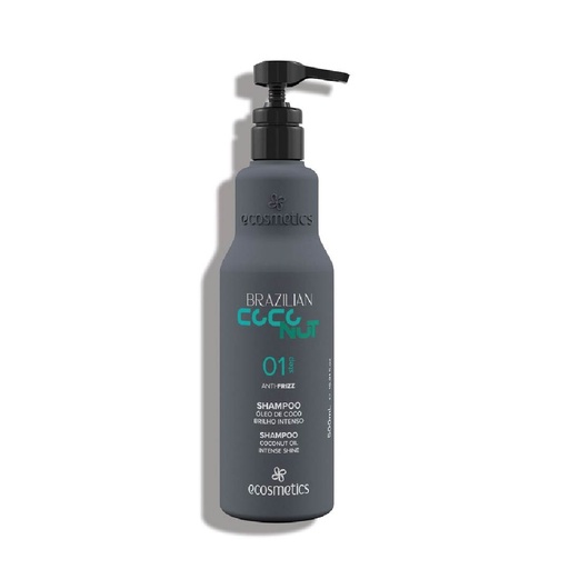 ECOSMETICS  SHAMPOO BRAZILIAN COCONUT 500ML