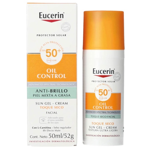 EUCERIN ANTI-BRILLO PIEL MIXTA A GRASA 50ML