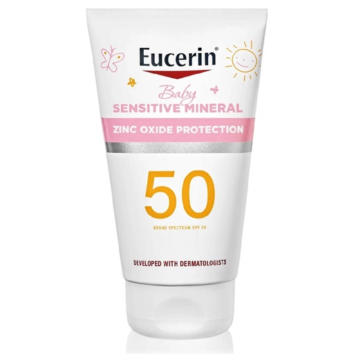 EUCERIN BABY SENSITIVE MINERAL SUNSCREEN SPF 50 118ML