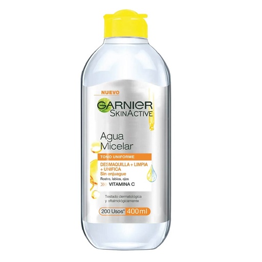 GARNIER AGUA MICELAR VITAMINA C