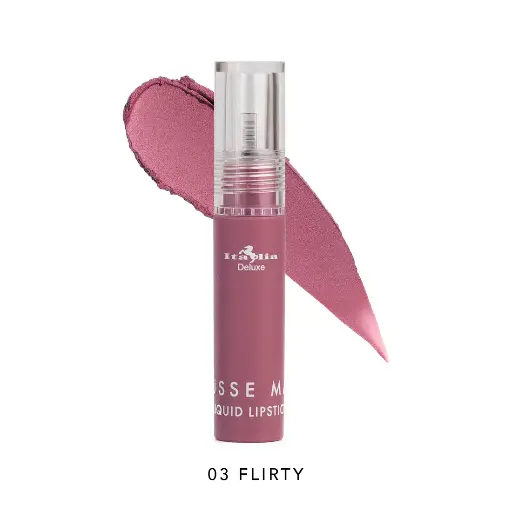 ITALIA DELUXE MATTE MOUSSE  LIQUID LIPSTICK 190-03 FLIRTY