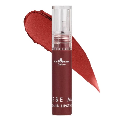 ITALIA DELUXE MATTE MOUSSE  LIQUID LIPSTICK 190-08 POISON APPLE