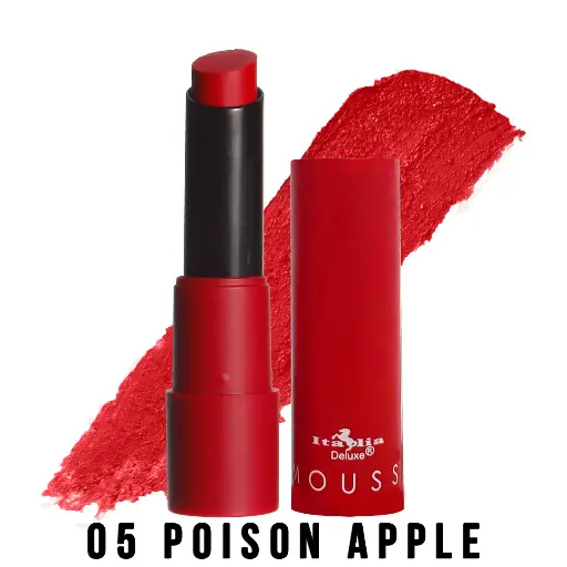 ITALIA MATTE MOUSSE LIPSTICK 05 POISON APPLE