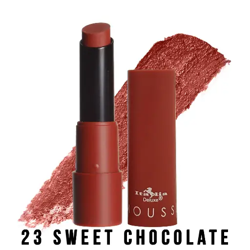 ITALIA MATTE MOUSSE LIPSTICK 23 SWEET CHOCOLATE