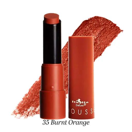 ITALIA MATTE MOUSSE LIPSTICK 35 BURNT ORANGE