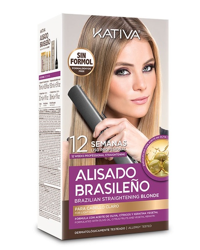KATIVA ALISADO BRASILEÑO BLONDE 