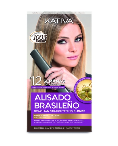 KATIVA ALISADO BRASILEÑO BLONDE 