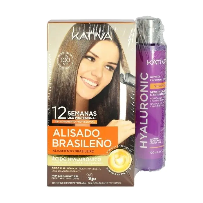 KATIVA ALISADO BRASILEÑO NATURAL + SHAMPOO