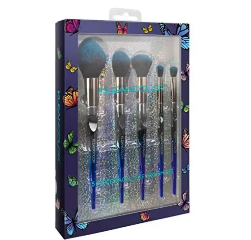 KLEANCOLOR 5 PIECE FACE & EYE BRUSH SET