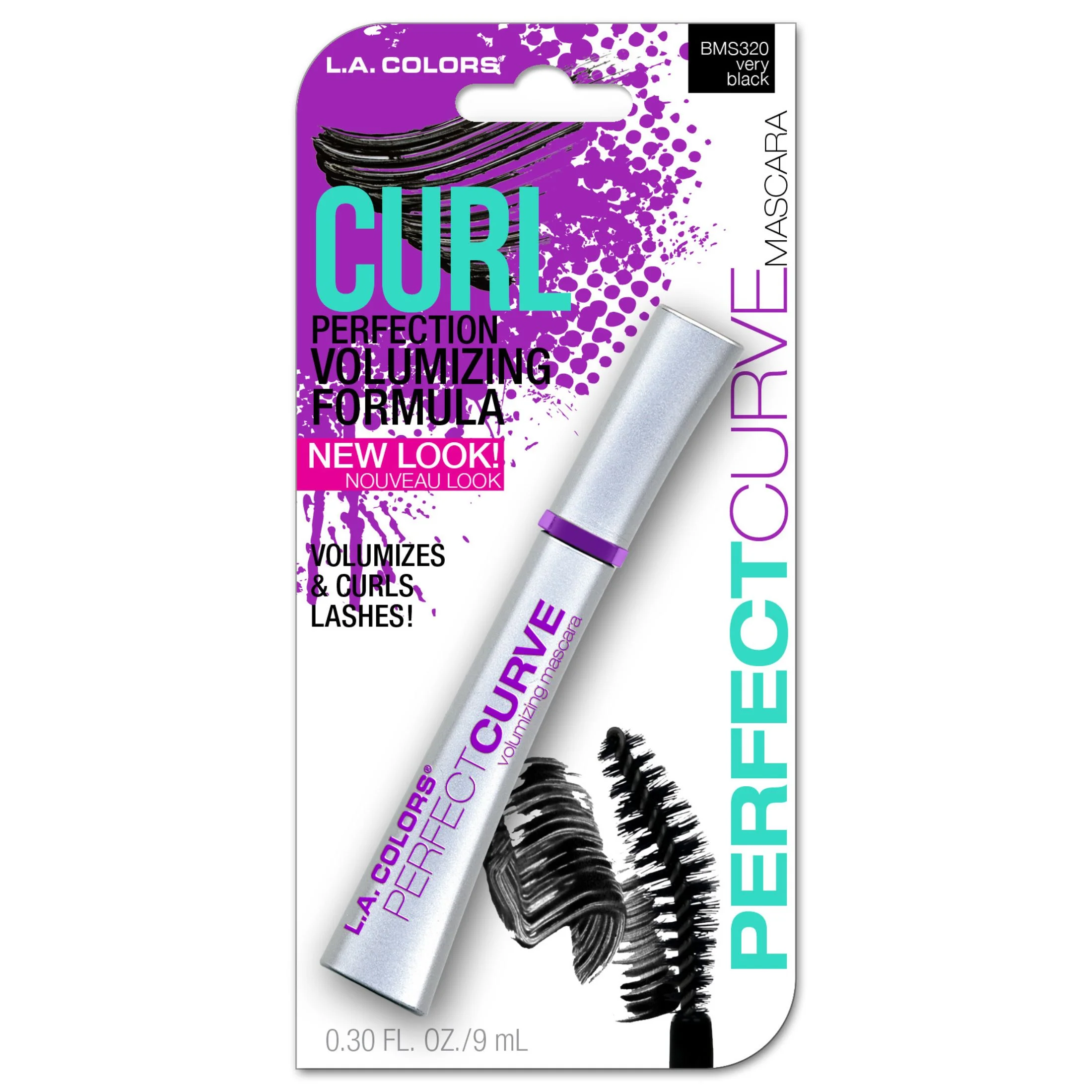 L.A. COLORS CURL MASCARA BLACK