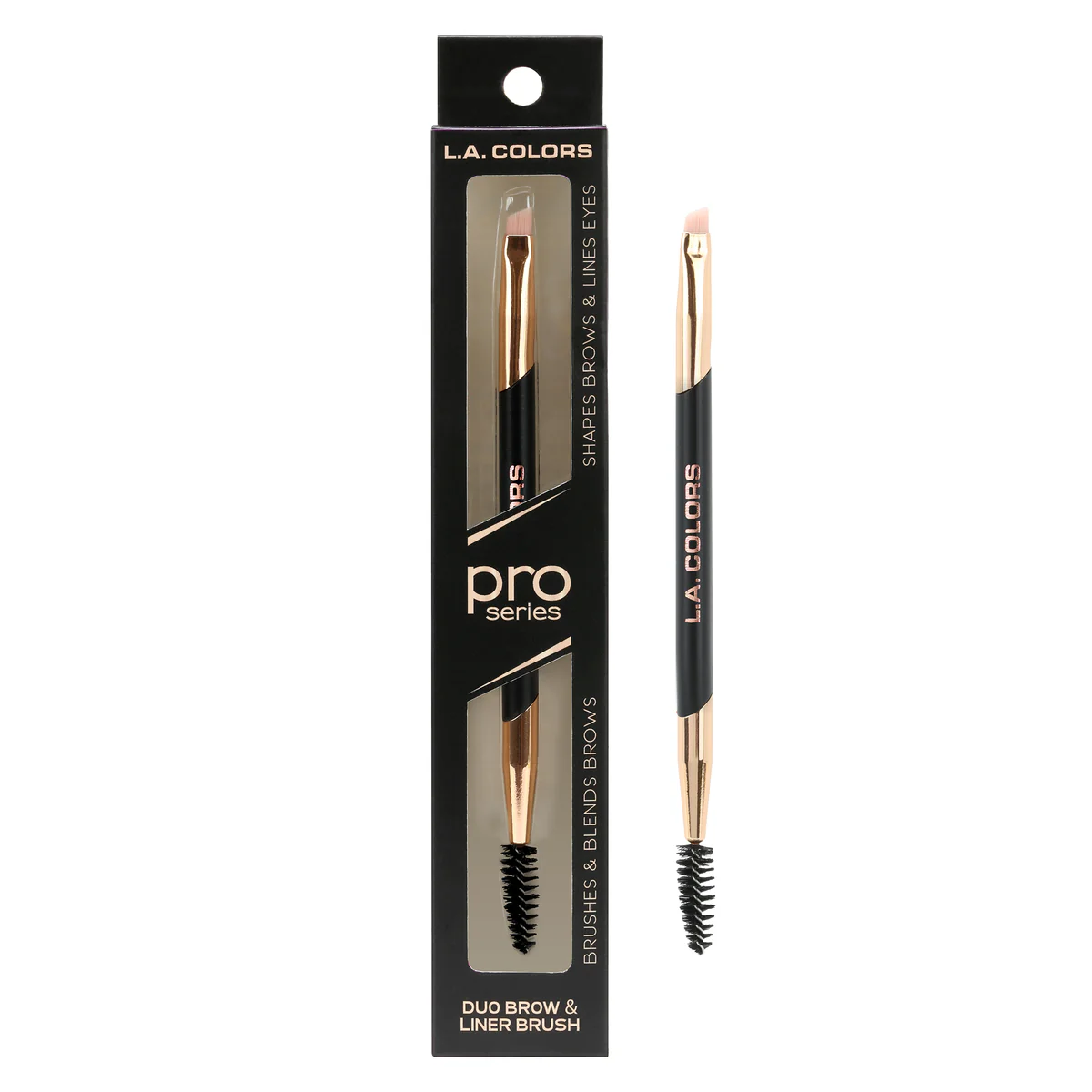 L.A. COLORS DUO BROW & LINER BRUSH