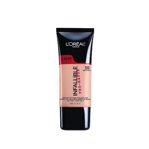 LOREAL 102 INFALLIBLE 24H PRO-MATTE FOUNDATION