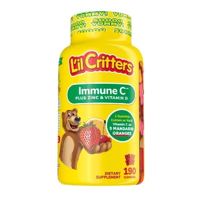 L´IL CRITTERS IMMUNE C PLUS ZINC & VITAMIN D