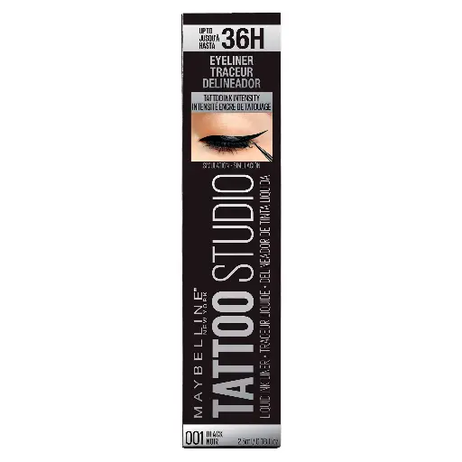 MAYBELLINE TATOO STUDIO 001 BLACK NOIR
